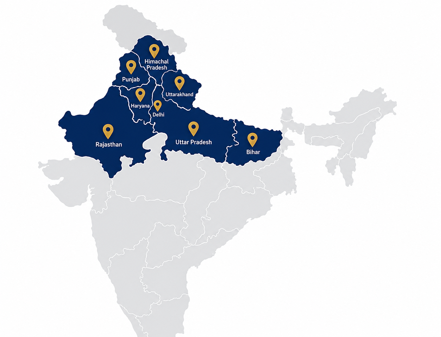 Service Coverage Map